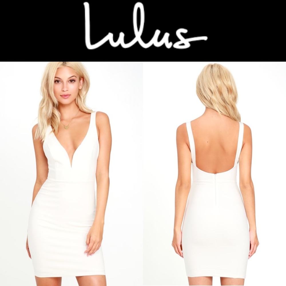 Lulus White Bodycon Dress